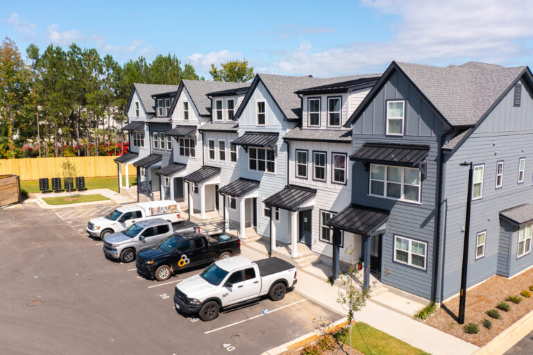 Durant Towns | North Raleigh New Construction Townhomes for Sale Under $400k | Construction Update