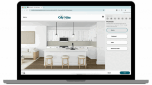 Gif of Virtual Design Center | Interactive Home Designer Available At City Hike