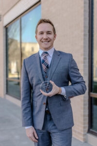 Billy Hoffman with Top Agent 2024 Award