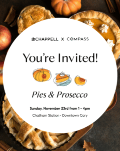 Pie day event for Chappell