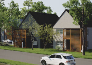 Canopy Crossings Exterior Rendering | Downtown Durham Condo for Sale Under $300,000